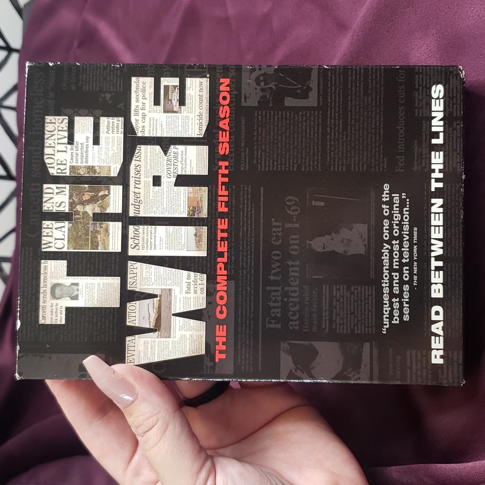 The Wire,  complete 5th season,  DVD
